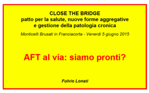 Book Cover: AFT al via: siamo pronti?