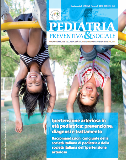 Book Cover: Ipertensione arteriosa in età pediatrica