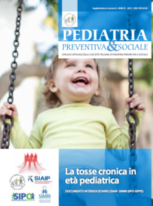Book Cover: Tosse cronica in età pediatrica