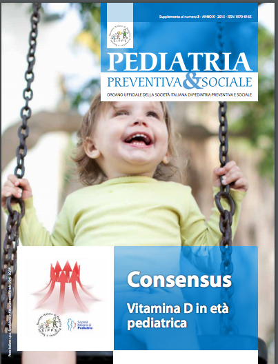 Book Cover: Vitamina D in età pediatrica