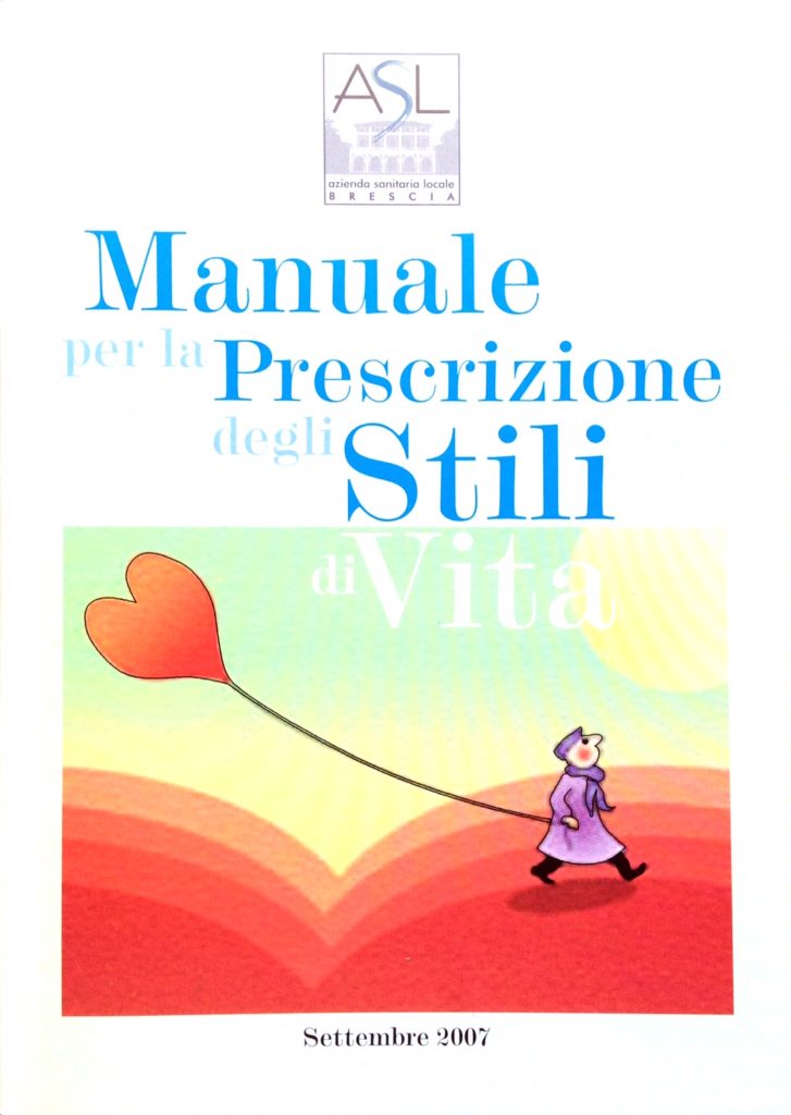 Book Cover: Manuale prescrizione stili di vita