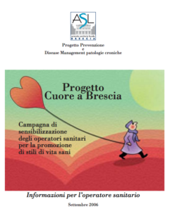 Book Cover: Campagna sensibilizzazione operatori sanitari  per promuovere stili di vita sani