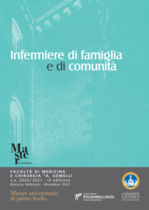 Book Cover: Master "Infermiere di Famiglia e di Comunità" dell'Università Cattolica a Brescia