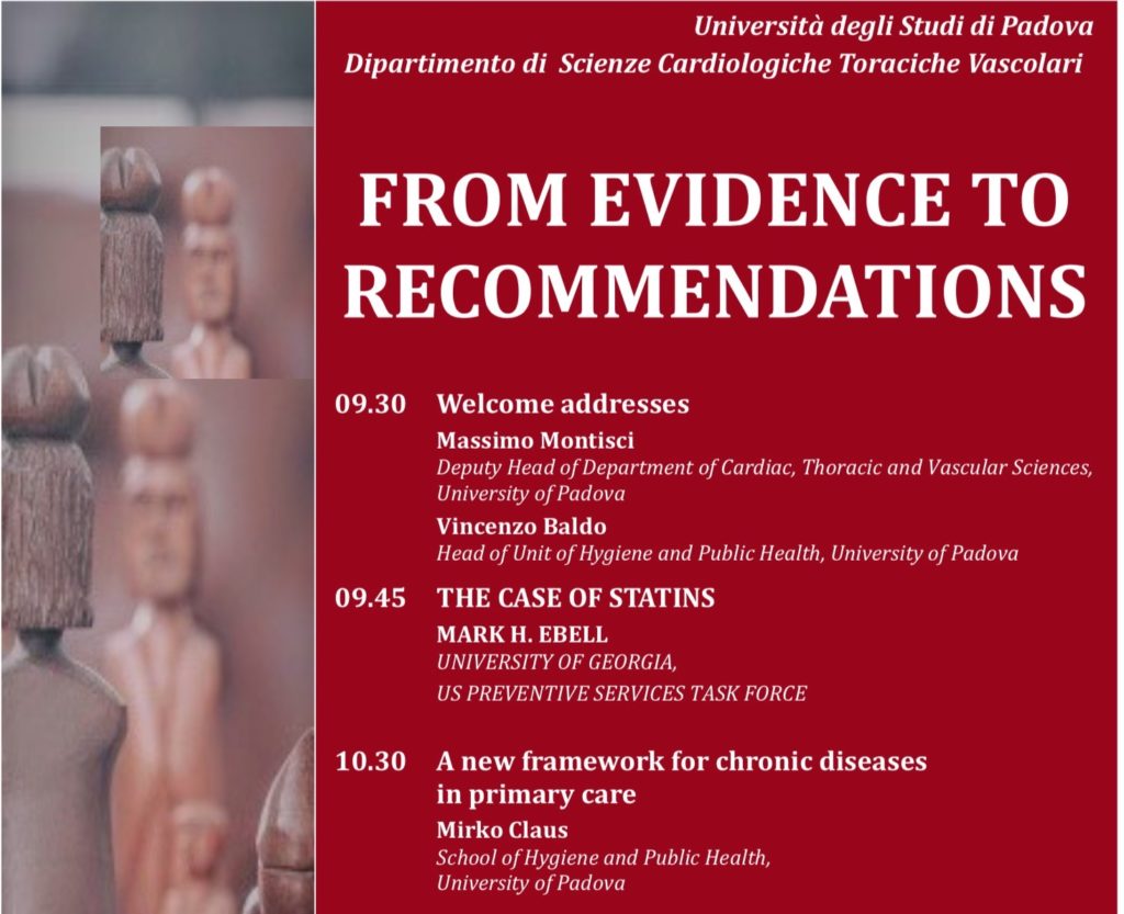 Book Cover: From evidence to recommendations