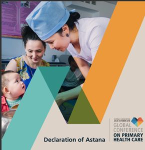 Book Cover: Astana 2018: Global Conference on Primary Health Care