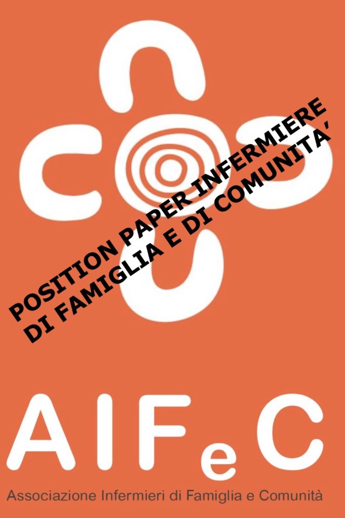 Book Cover: Position Paper Infermiere di Famiglia e Comunità