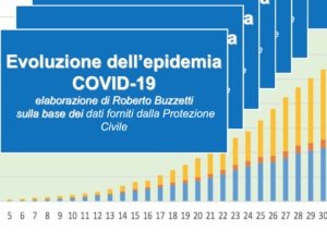 Book Cover: Evoluzione dell'epidemia COVID-19