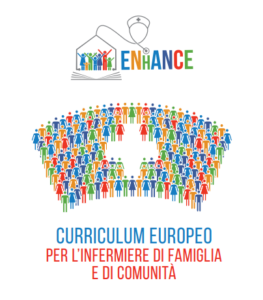 Book Cover: PROGETTO ENhANCE: Curriculum Europeo per l’Infermiere di Famiglia e di Comunità