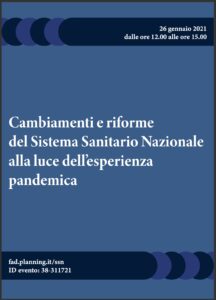 Book Cover: Rivoluzione COVID - Cambiamenti e riforme del SSN ai tempi della pandemia