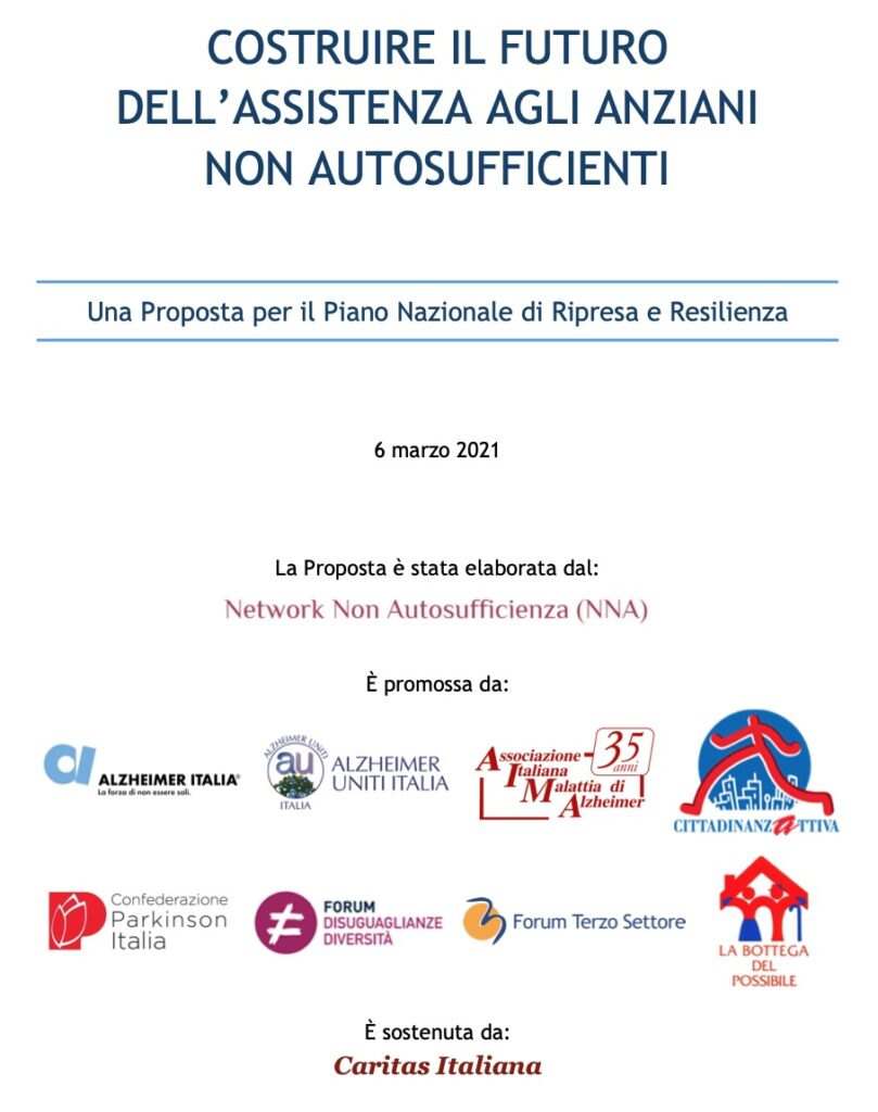Book Cover: Costruire il futuro dell’assistenza agli anziani non autosufficienti in Italia