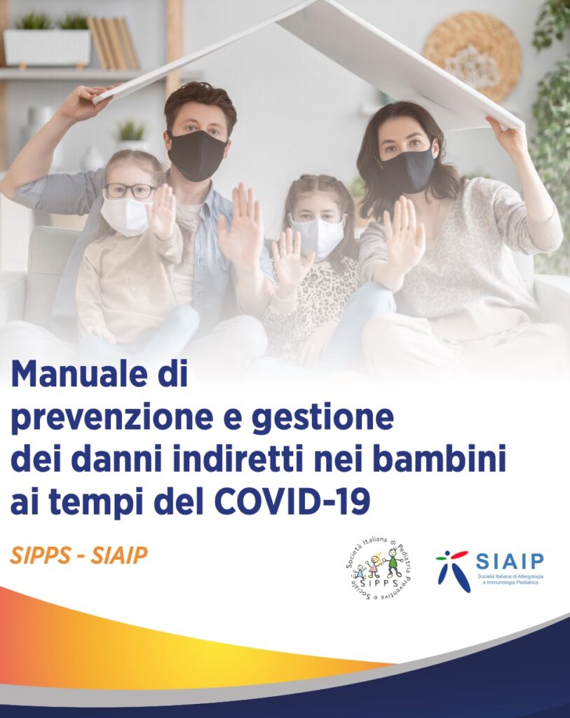 Book Cover: Prevenzione e gestione dei danni indiretti nei bambini ai tempi del COVID