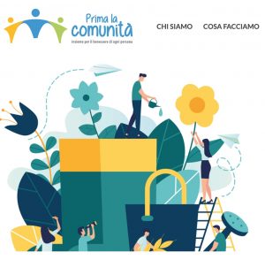 Book Cover: Prima la Comunità