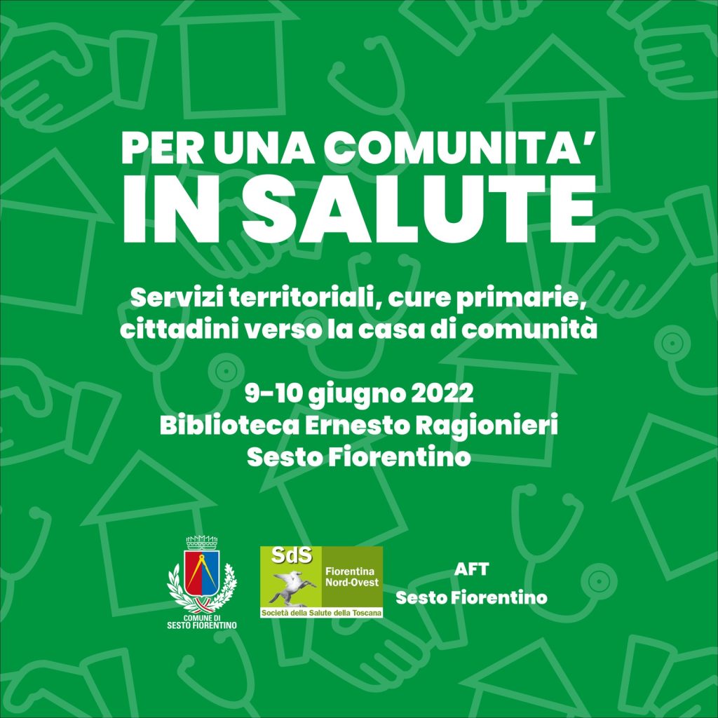 Book Cover: PER UNA COMUNITÀ IN SALUTE - Site Visit 9/10 Giugno 2022