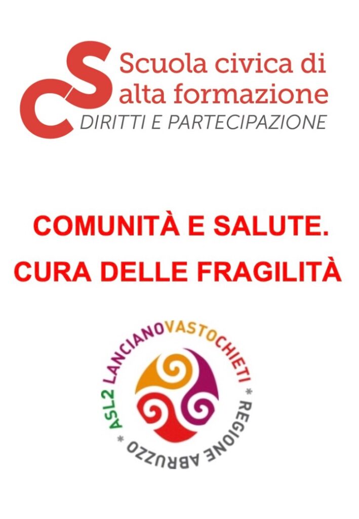 Book Cover: Comunità e salute. Cura delle fragilità