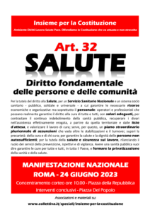 Book Cover: Insieme per la Costituzione - Salute Diritto Fondamentale