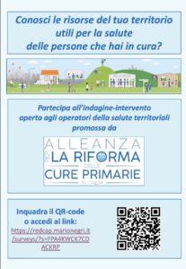 Book Cover: Conosci le risorse del tuo territorio utili per la salute delle persone che hai in cura?